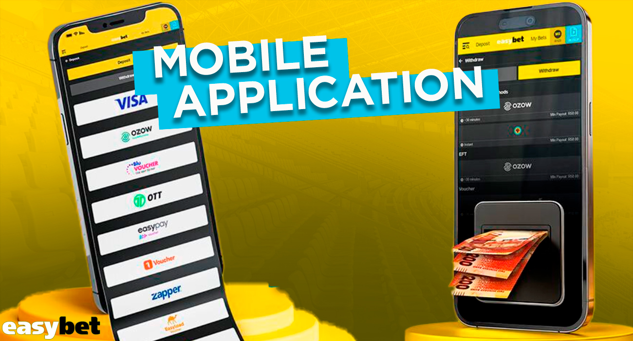 Easybet casino has convenient applications for Android, iOS and Windows.