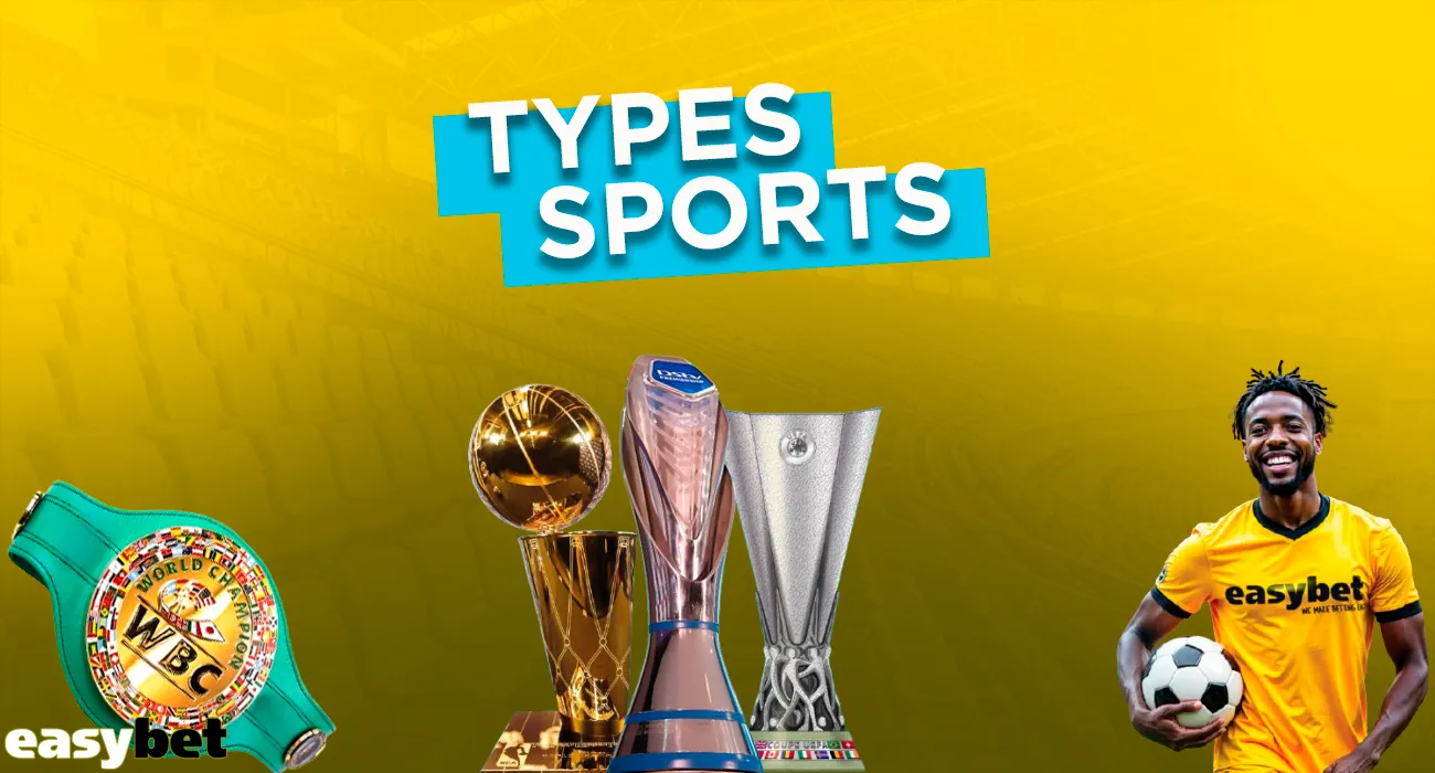 Easybet Casino offers a wide range of sports betting options.